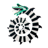Sandworm Brooch