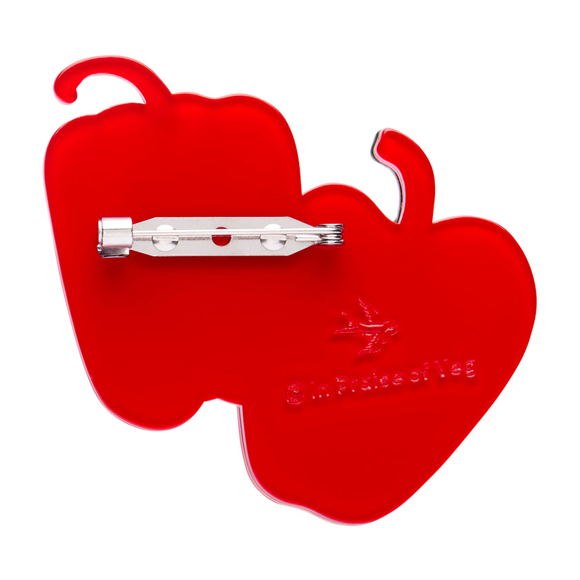 Capsicum Crush Brooch