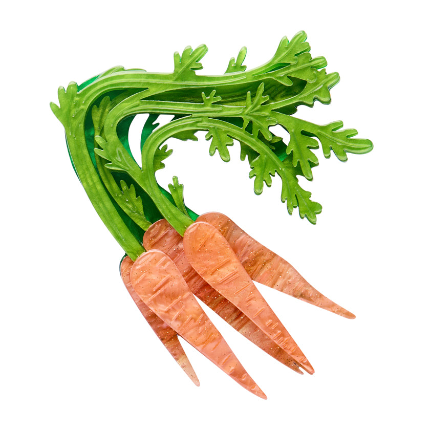 Carrot Topper Brooch