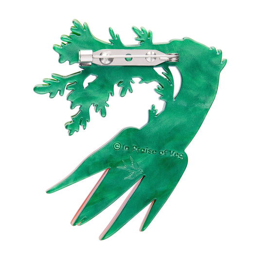 Carrot Topper Brooch