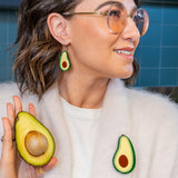 Avocado Affair Brooch