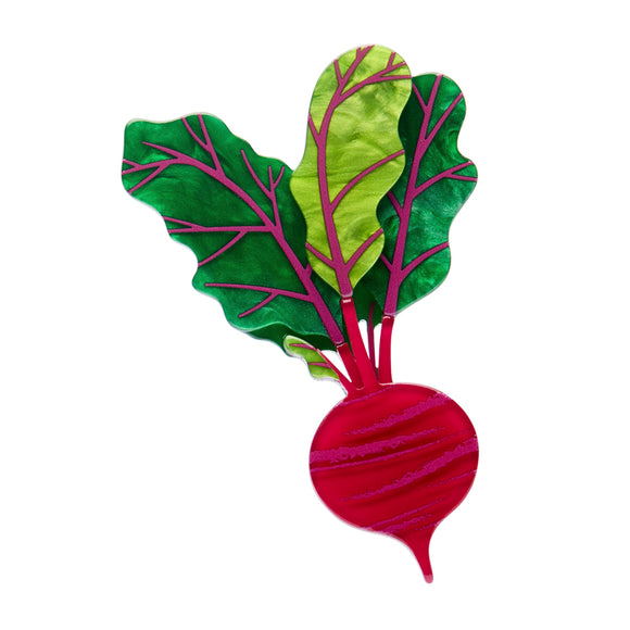 Beet the Odds Brooch
