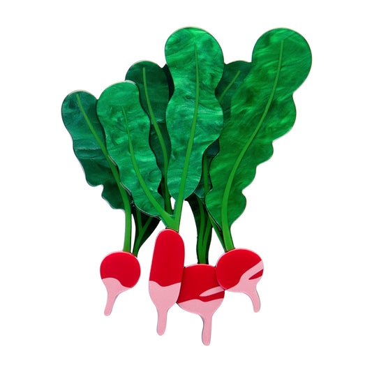 Radish Remedy Brooch