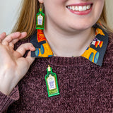 Pressed for Style Brooch