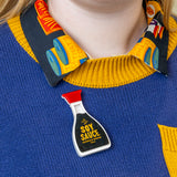 The Joy of Soy Brooch