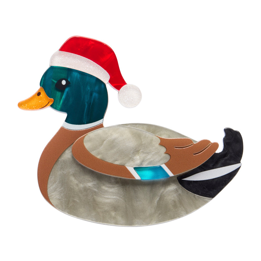 Daphne the Duck Brooch