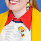 Rainbow Brite Says Hello Brooch