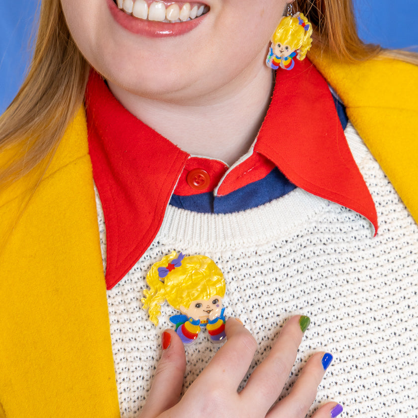 Rainbow Brite Brooch