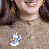 Traditional Brew Brooch