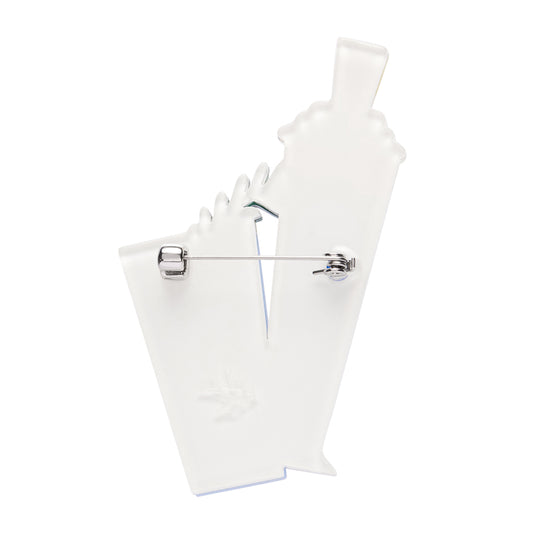 Opa! Ouzo Brooch