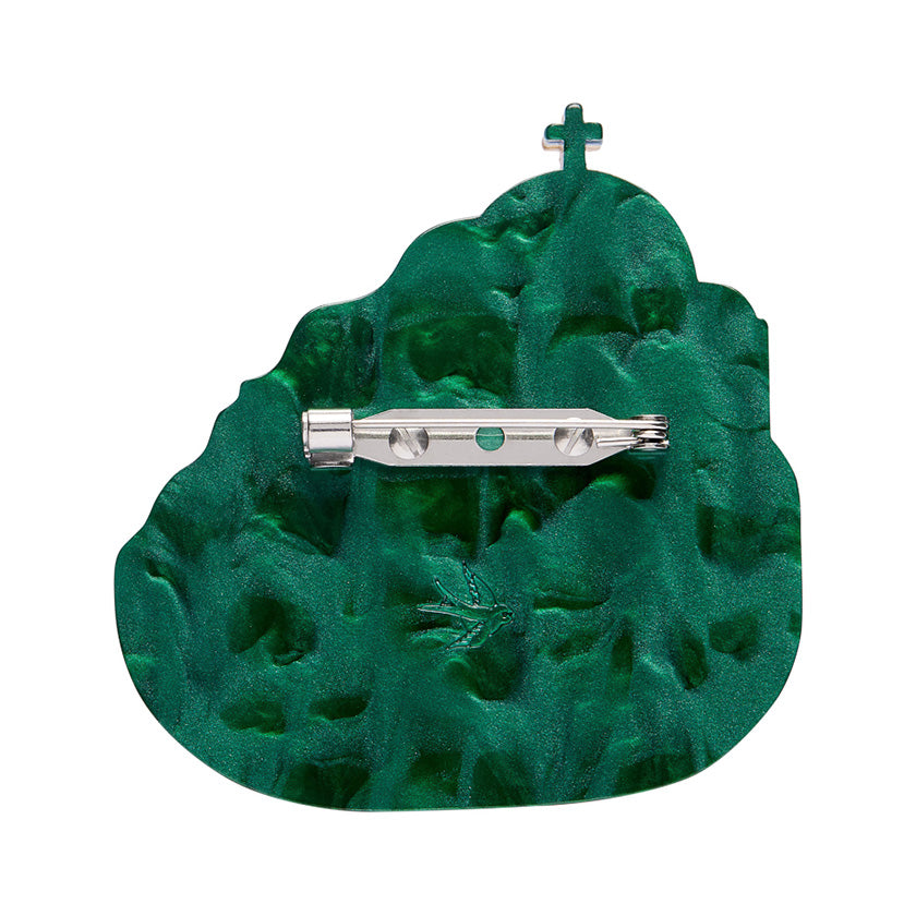 Santorini Sunsets Brooch