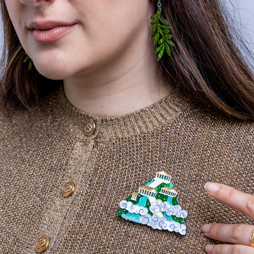Sacred Ascent Brooch