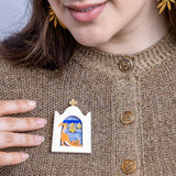 Aegean Feline Brooch