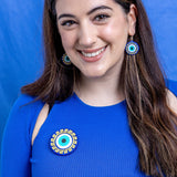 Evil Eye Amulet Brooch