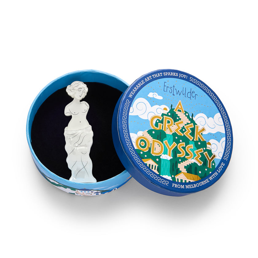 Marble Muse Brooch