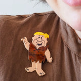 Barney Rubble Brooch