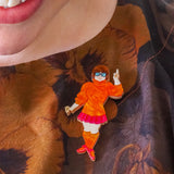 Velma Dinkley Brooch