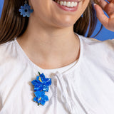 Opulent Orchidaceae Brooch