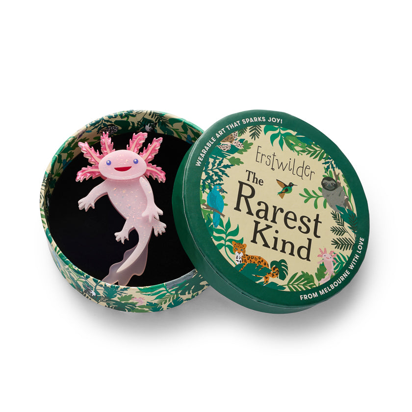 Axolotl Brooch