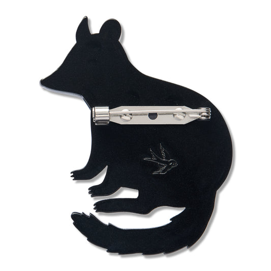 Eastern Quoll Brooch