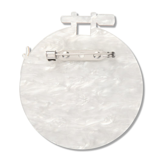 Stitched & Framed Brooch