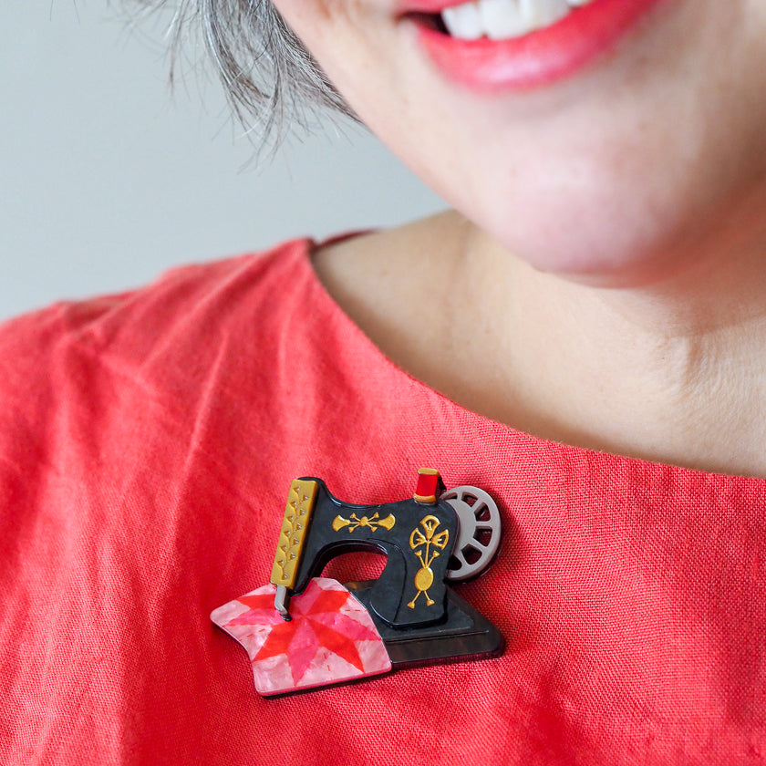 Singer of Seams Brooch