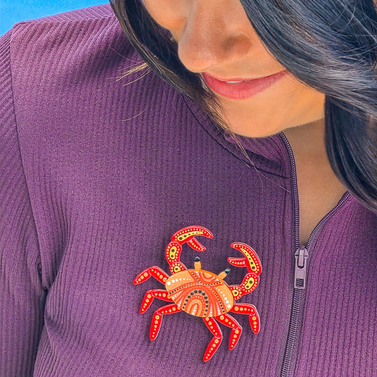 Karntat (Crab) Brooch