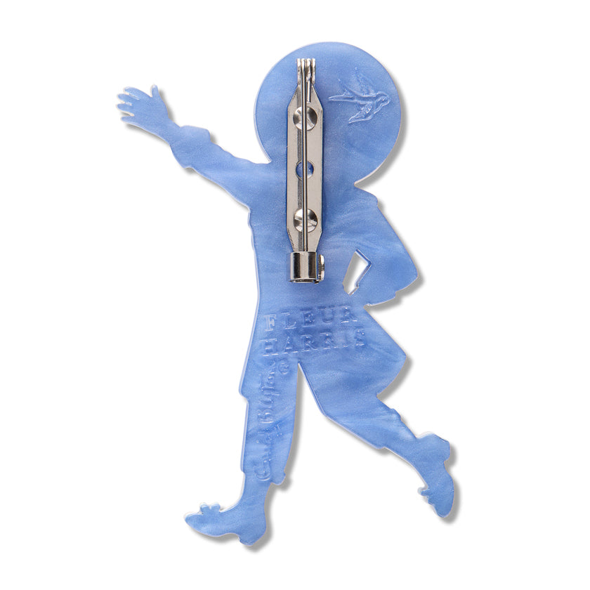 Moonface Brooch