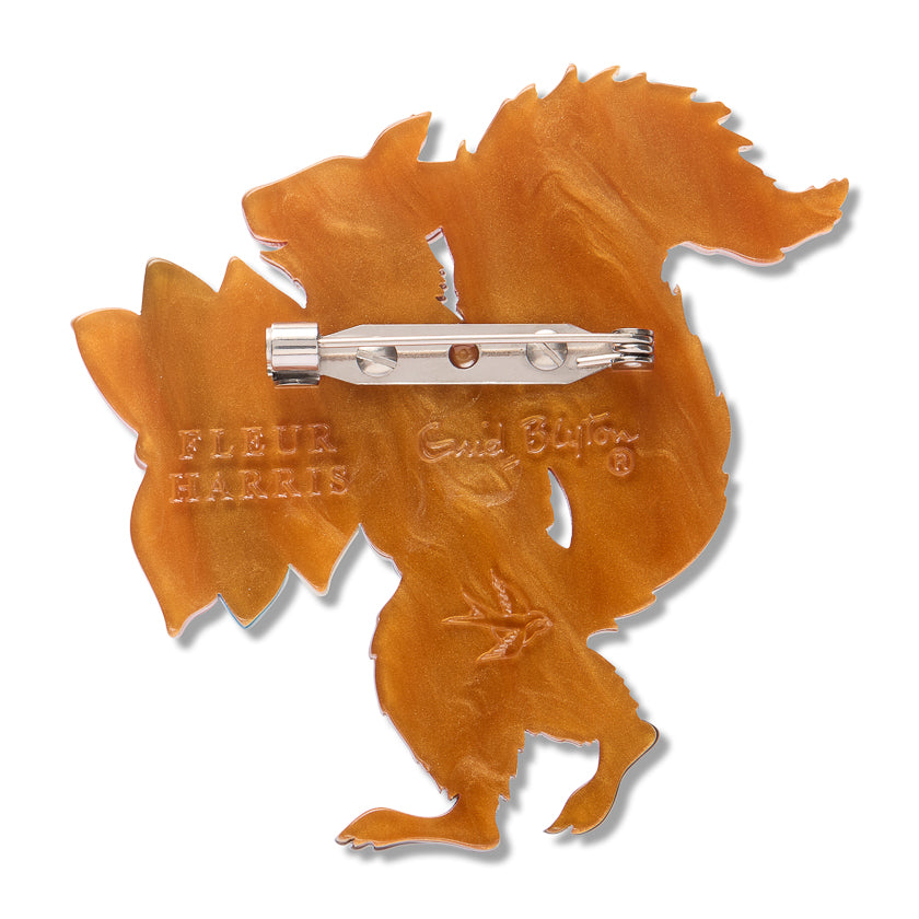 Red Squirrel Brooch