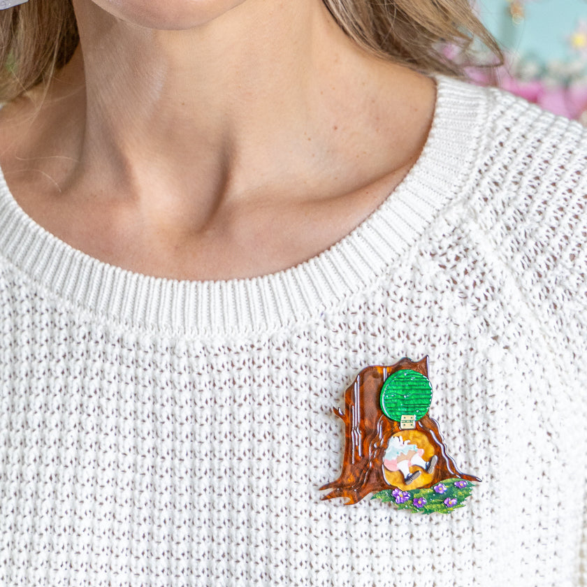 Slippery Slip Brooch