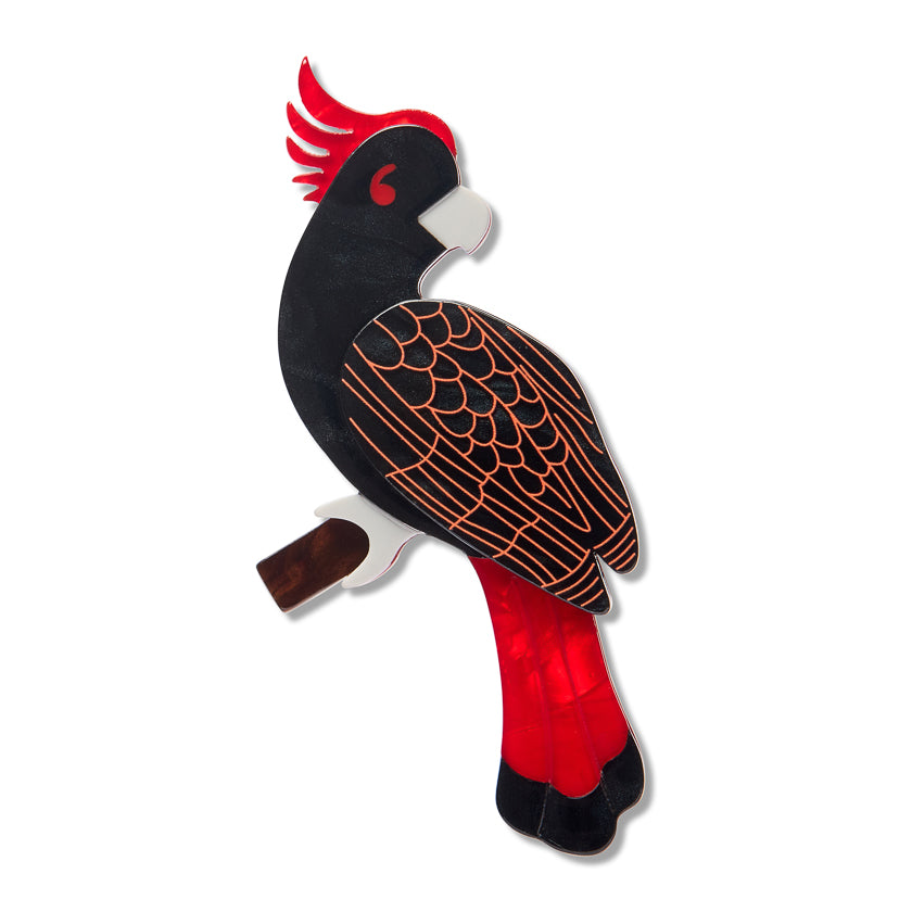 Carnaboo the Cockatoo Brooch