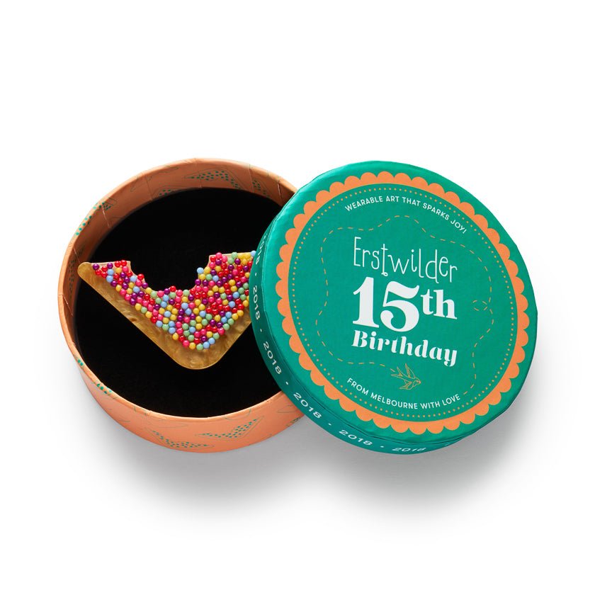 Fairy Bread Brooch