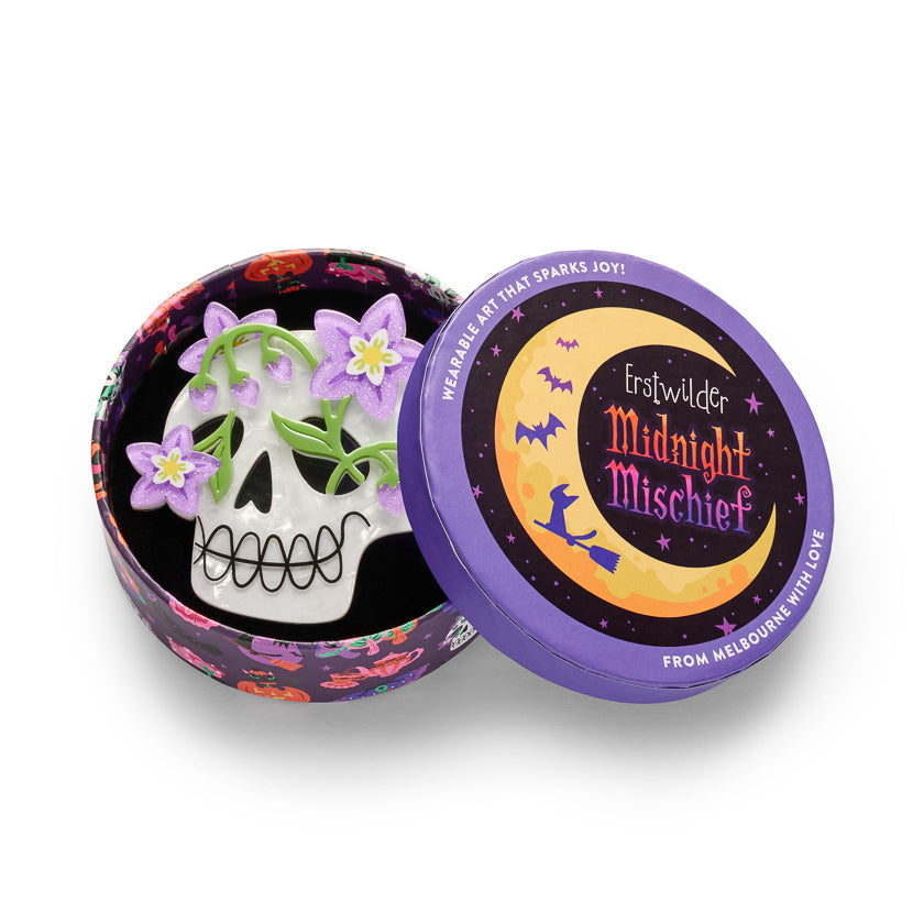 Shade of Night Brooch