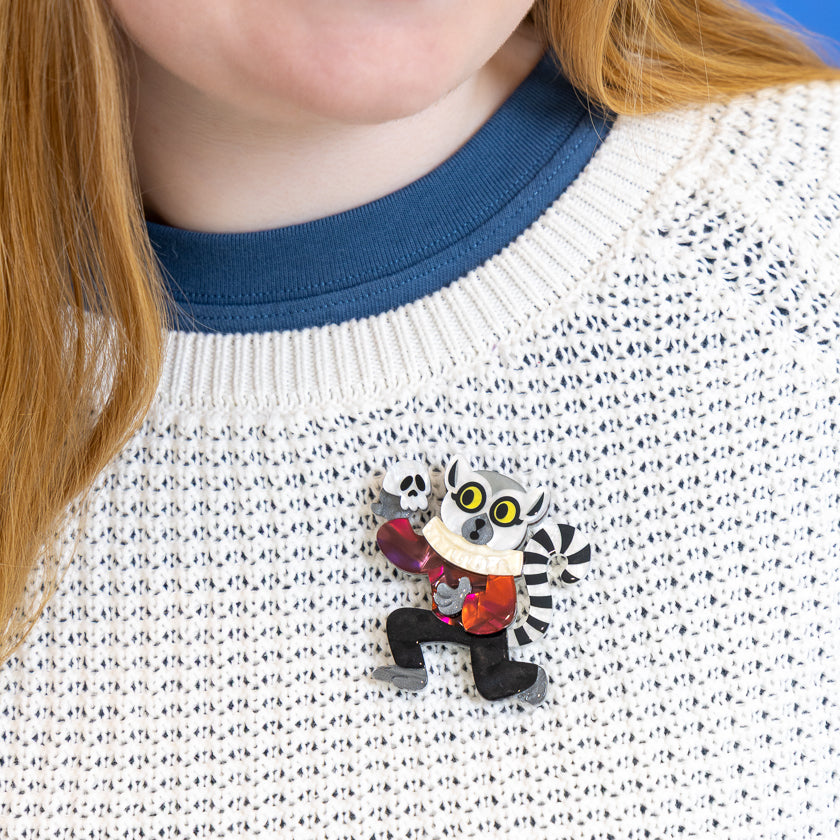 Morgan's Monologue Brooch