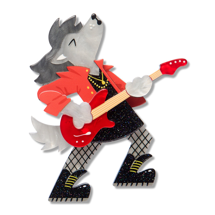 Howl Shredder Brooch