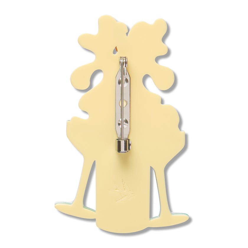 Raise a Glass Brooch