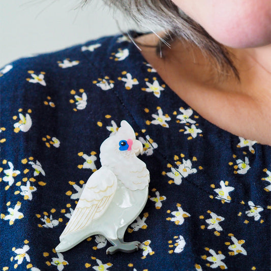 Little Corella Brooch
