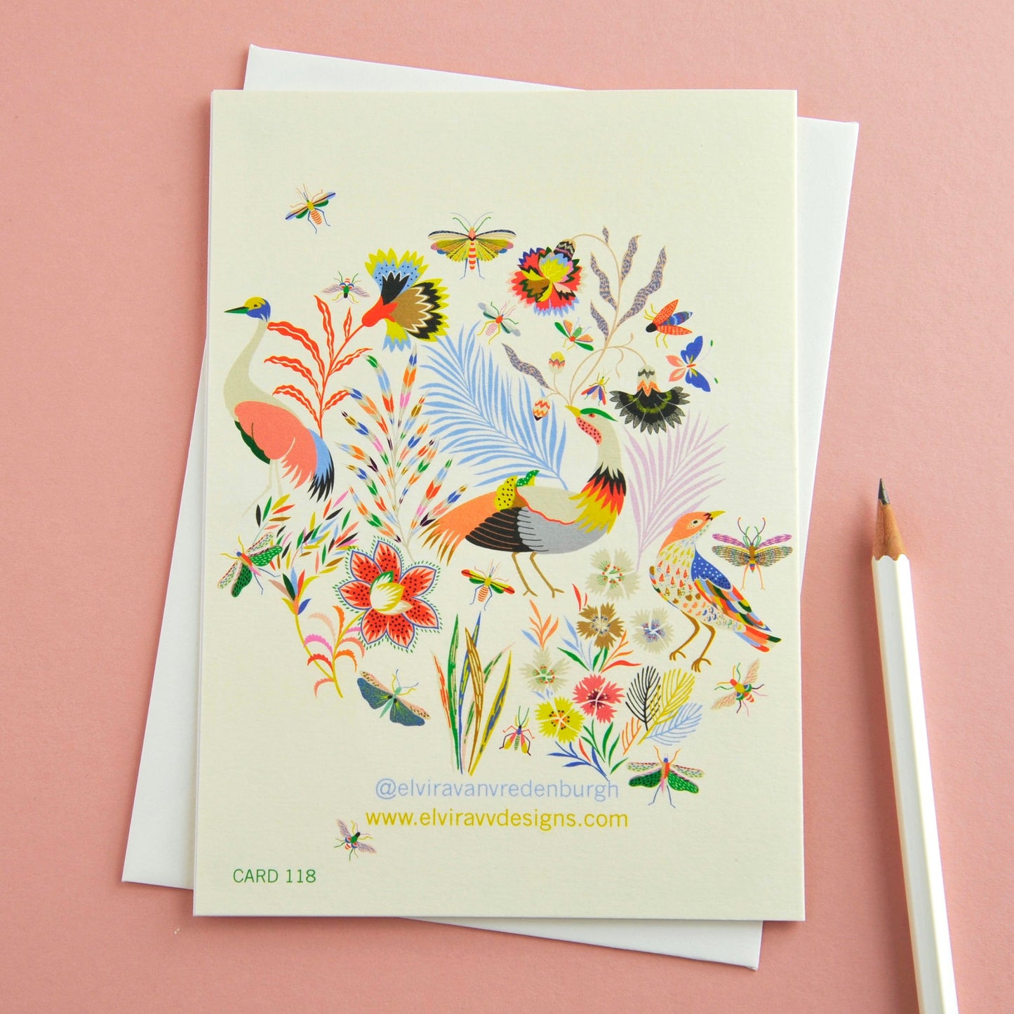 Birds in Wonderland Card