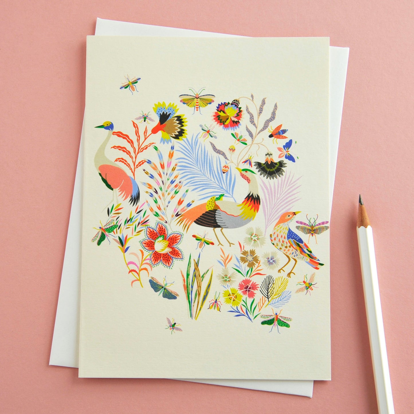 Birds in Wonderland Card