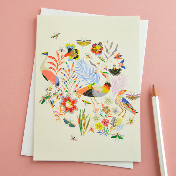 Birds in Wonderland Card