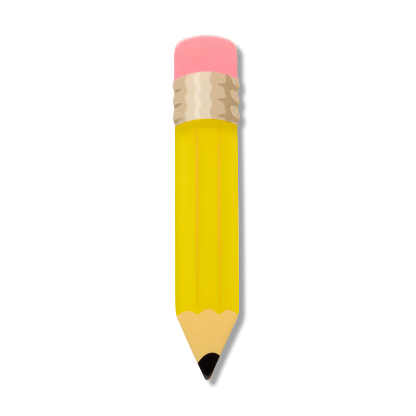 Pencil Simplified Mini Brooch