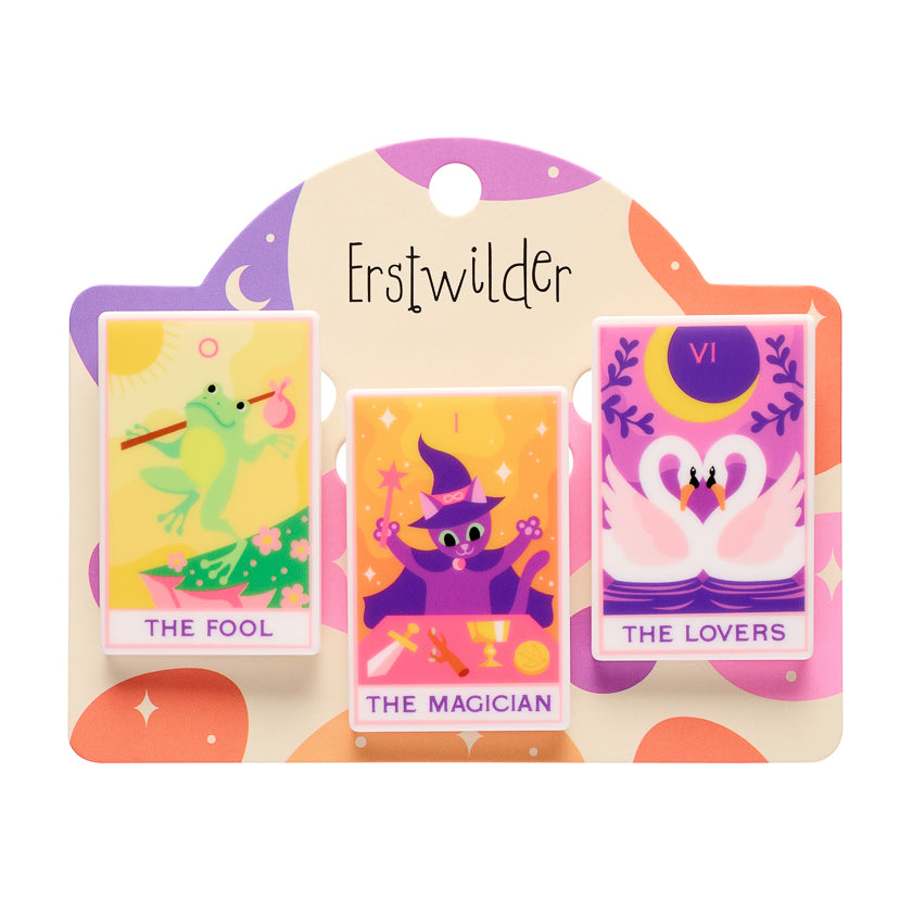 Tarot Simplified Mini Brooch Set - Set - 3 Piece