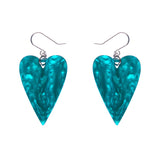 From the Heart Essential Drop Earrings - Green