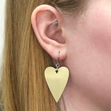 From the Heart Essential Drop Earrings - Gold