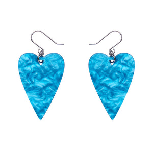 From the Heart Essential Drop Earrings - Blue