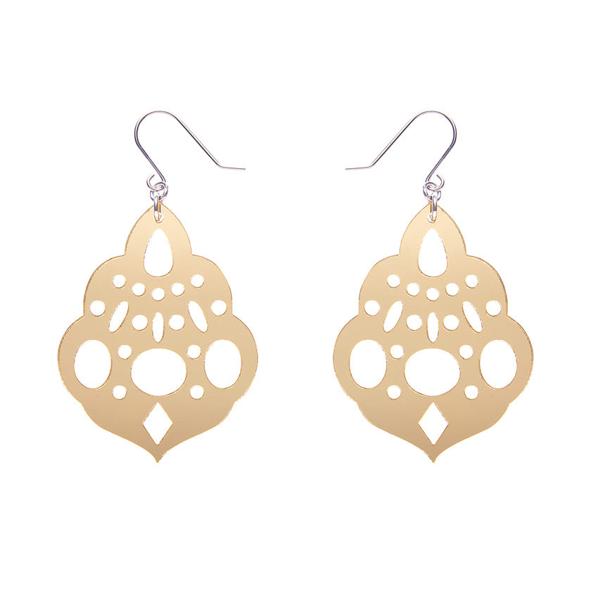 Boho Chandelier Essential Drop Earrings - Gold