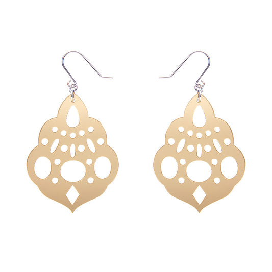Boho Chandelier Essential Drop Earrings - Gold