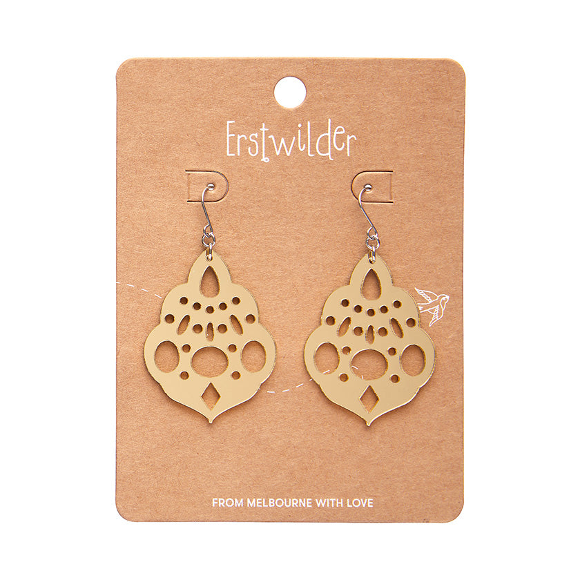 Boho Chandelier Essential Drop Earrings - Gold