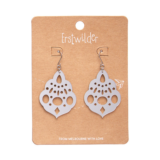 Boho Chandelier Essential Drop Earrings - Silver