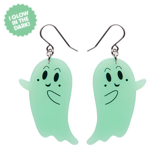 Ghost Drop Earrings - Glow in the Dark